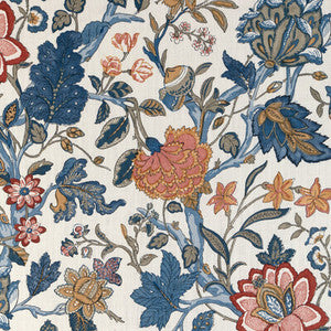 Hazelwood Print Indigo 2023121.550.0 By Lee Jofa Designer Fabric