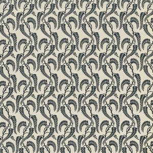 Wisteria Navy On White 2023134.51.0 By Lee Jofa Designer Fabric