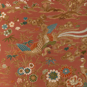 Sakura Print Clay 2023139.24.0 By Lee Jofa Designer Fabric