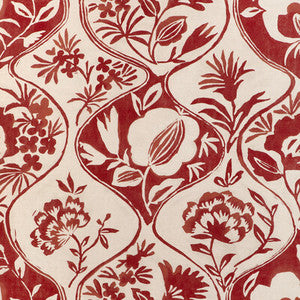 Calathea Print Red 2023141.19.0 By Lee Jofa Designer Fabric