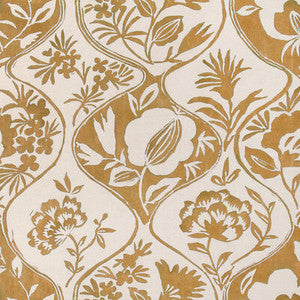 Calathea Print Gold 2023141.40.0 By Lee Jofa Designer Fabric