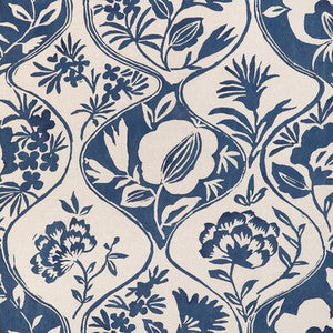 Calathea Print Indigo 2023141.50.0 By Lee Jofa Designer Fabric