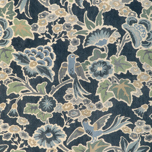 Posy Print Denim/Slate 2023142.523.0 By Lee Jofa Designer Fabric