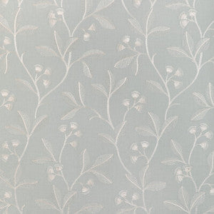 Iris Embroidery Aqua 2023144.13.0 By Lee Jofa Designer Fabric