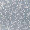 Iris Embroidery Blue 2023144.5.0 By Lee Jofa Designer Fabric
