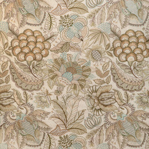 Eden Emb Sage/Stone 2023145.316.0 By Lee Jofa Designer Fabric