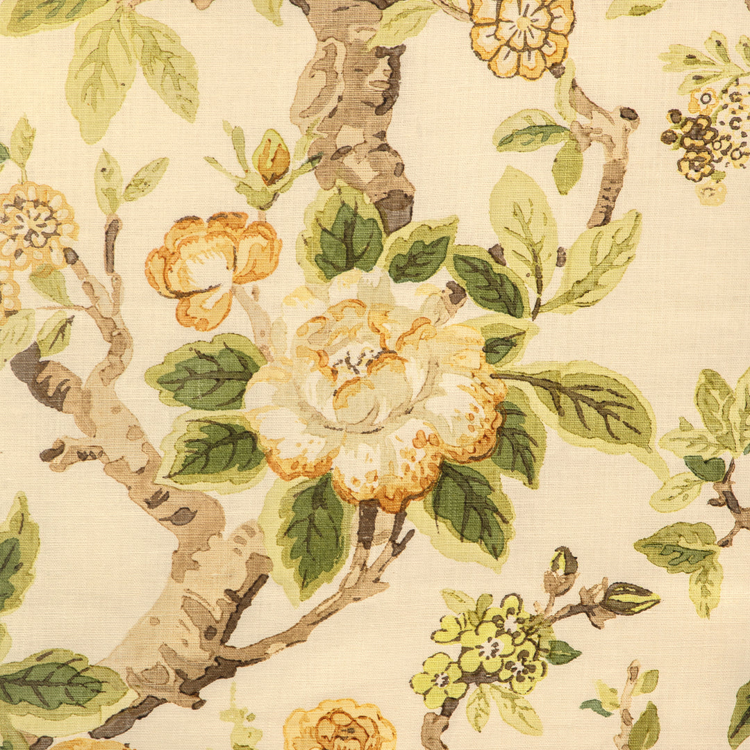 Tara Magnolia - Gold 2025100.34.0 by Lee Jofa Designer Fabric