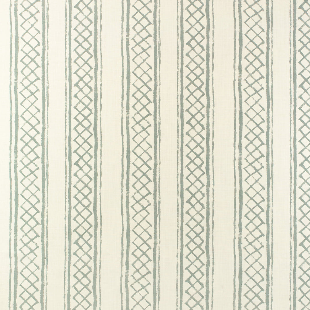 Milos Stripe - Blue 2025104.5.0 by Lee Jofa Designer Fabric
