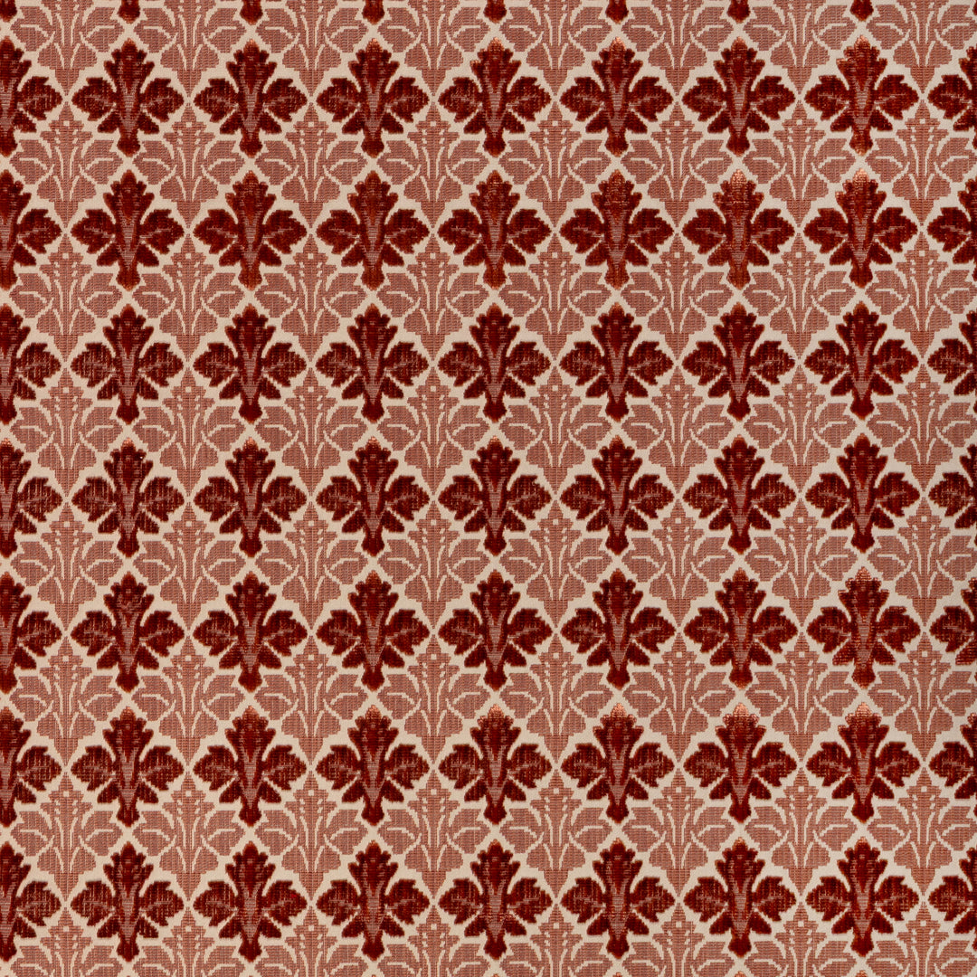 Fiore Velvet - Coral 2025125.12.0 by Lee Jofa Designer Fabric