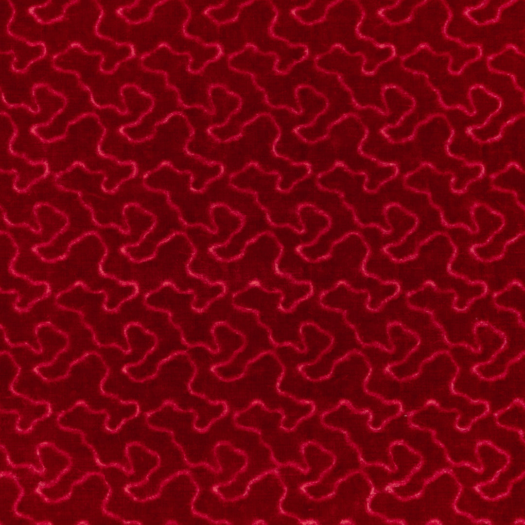 Marlowe Velvet - Ruby 2025126.19.0 by Lee Jofa Designer Fabric