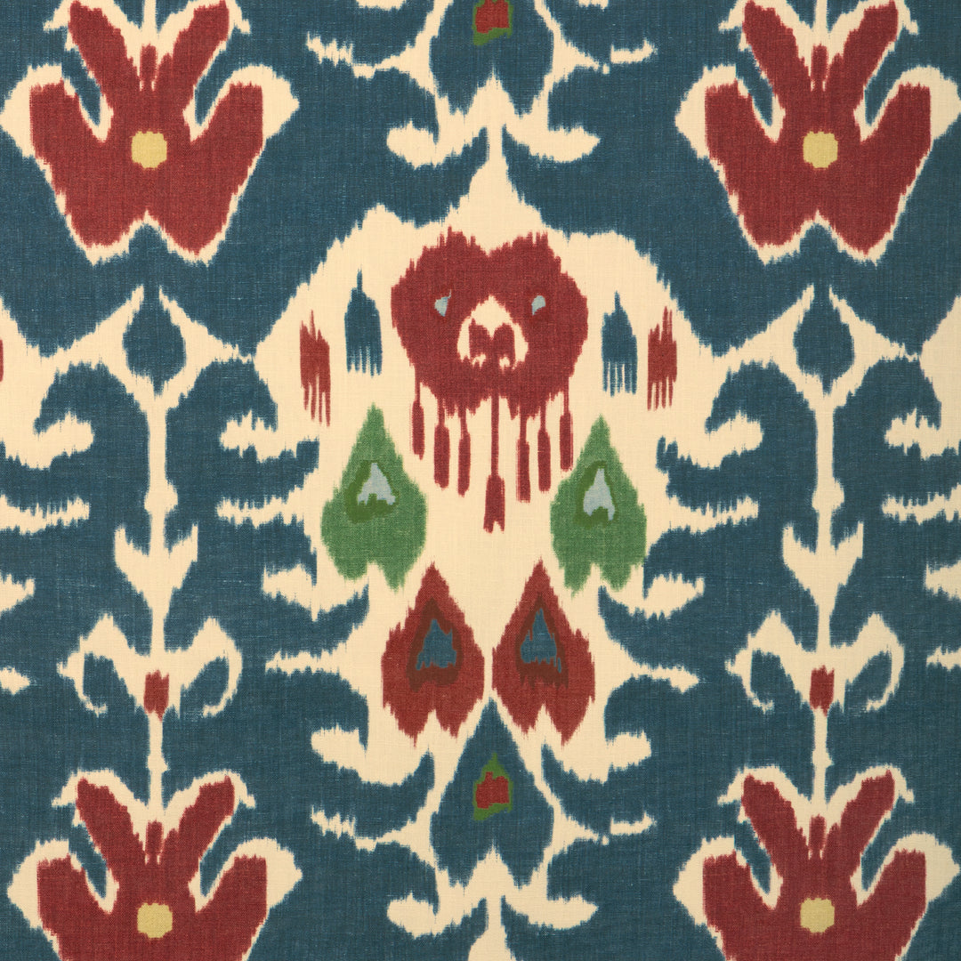 Marco Polo Ii - Navy/Red 2025128.519.0 by Lee Jofa Designer Fabric