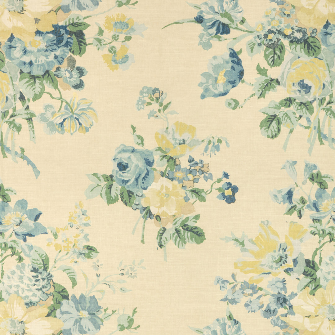 Hathaway Print - Blue 2025131.1523.0 by Lee Jofa Designer Fabric