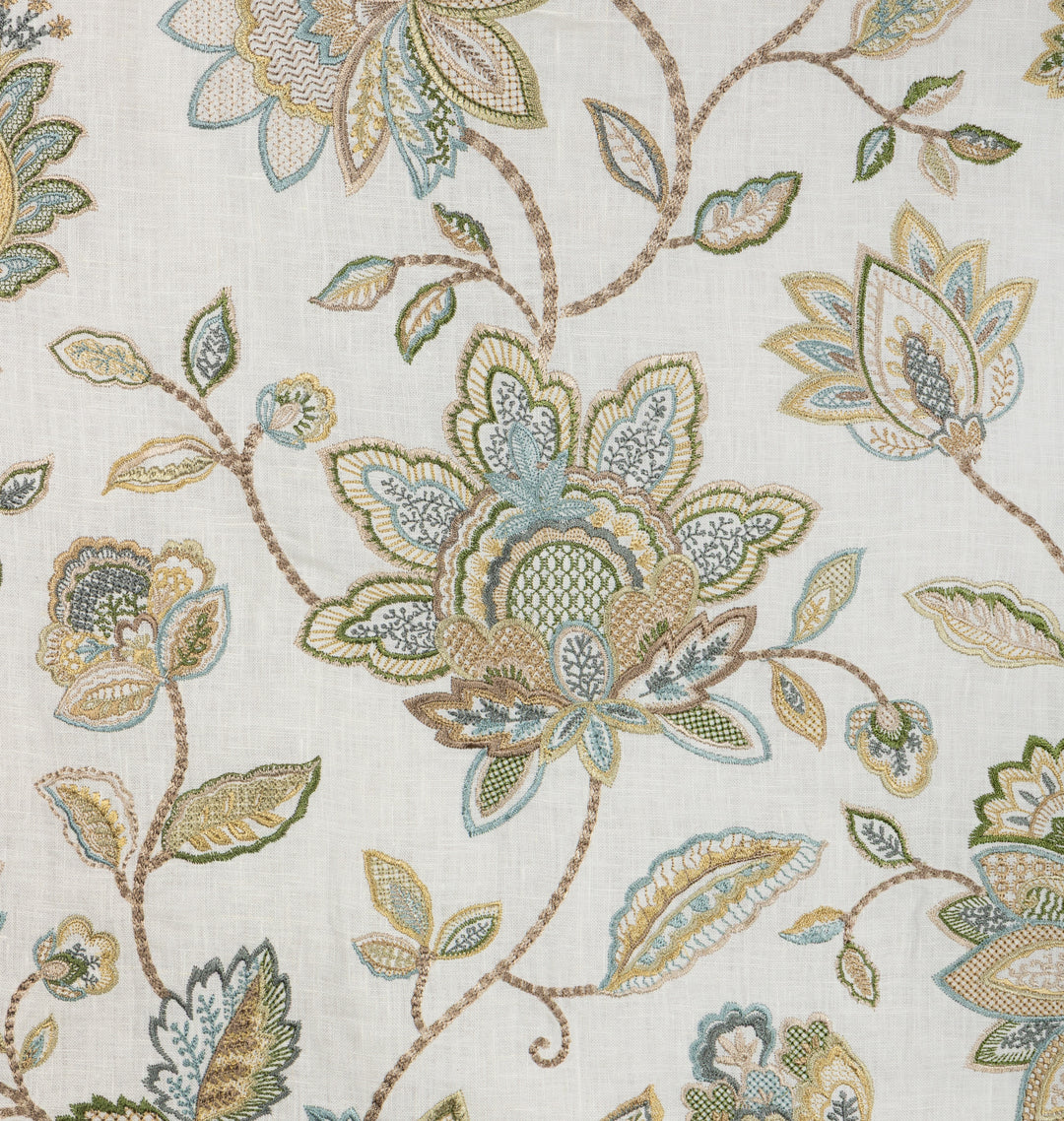 Mayfair Emb - Olive 2025142.330.0 by Lee Jofa Designer Fabric