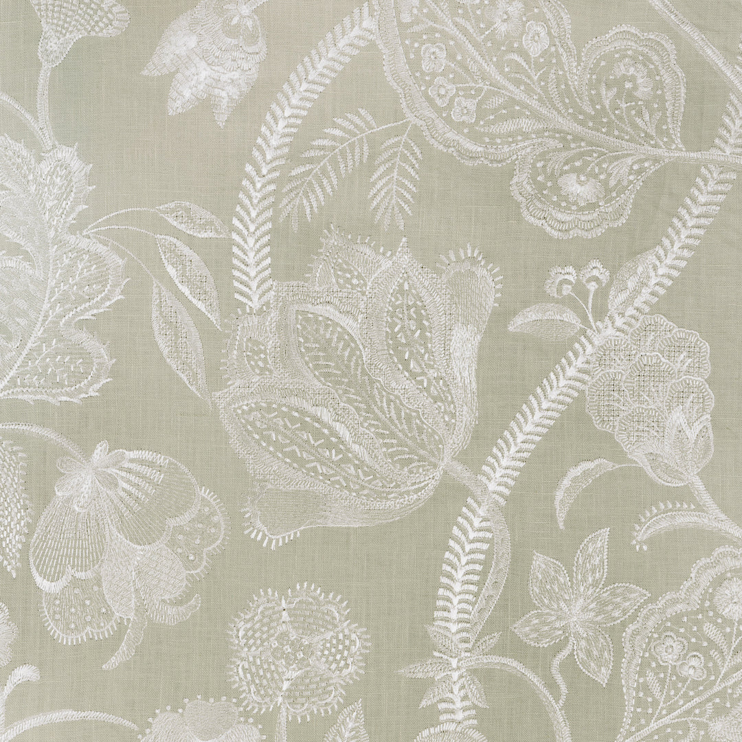 Summerfield Emb - Celery 2025143.23.0 by Lee Jofa Designer Fabric