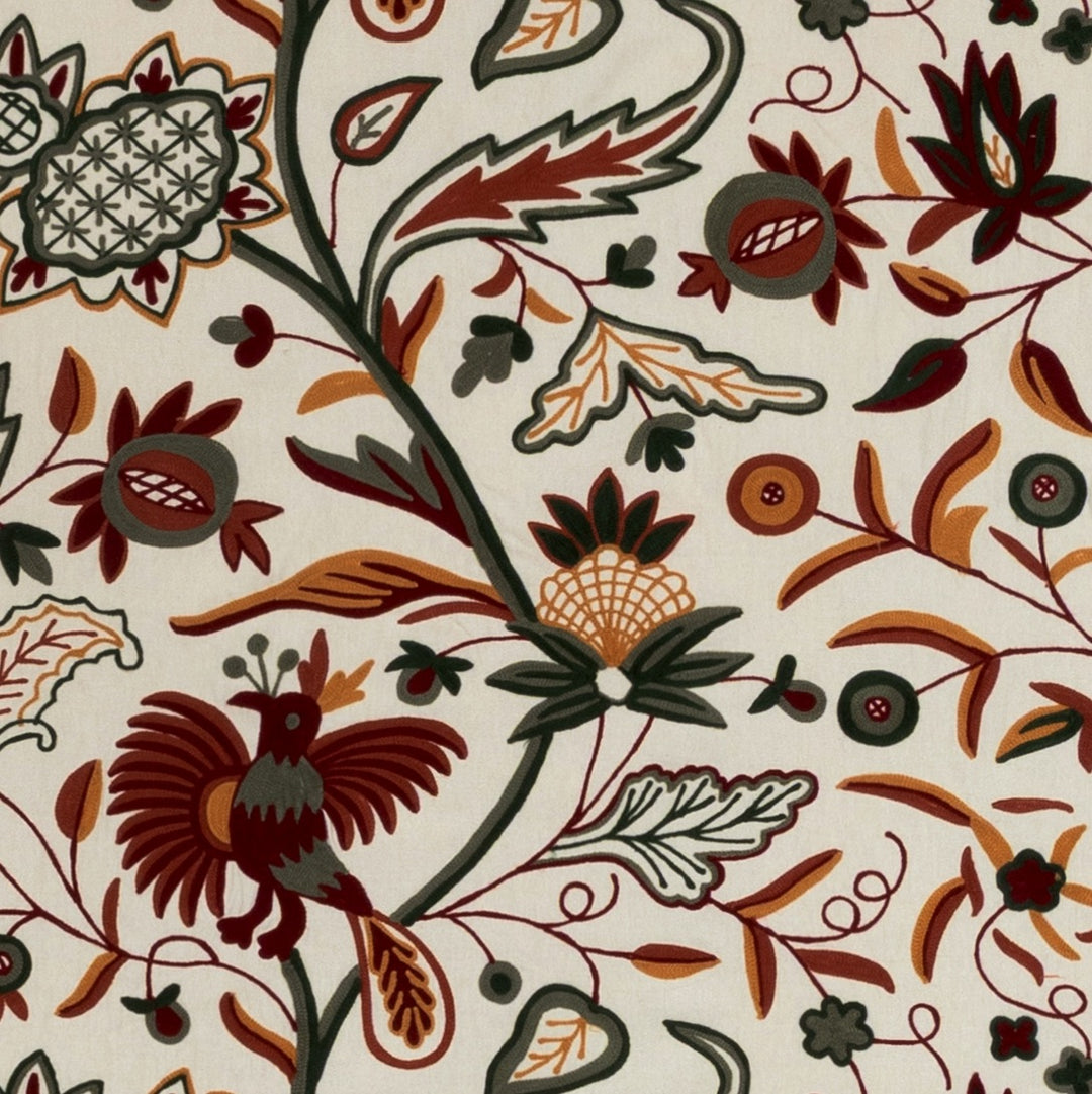 Folkland Emb - Antique 2025144.319.0 by Lee Jofa Designer Fabric