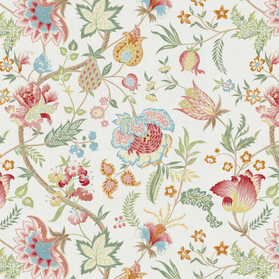 Arundel Print - Coral 2026105.194.0 by Lee Jofa Designer Fabric