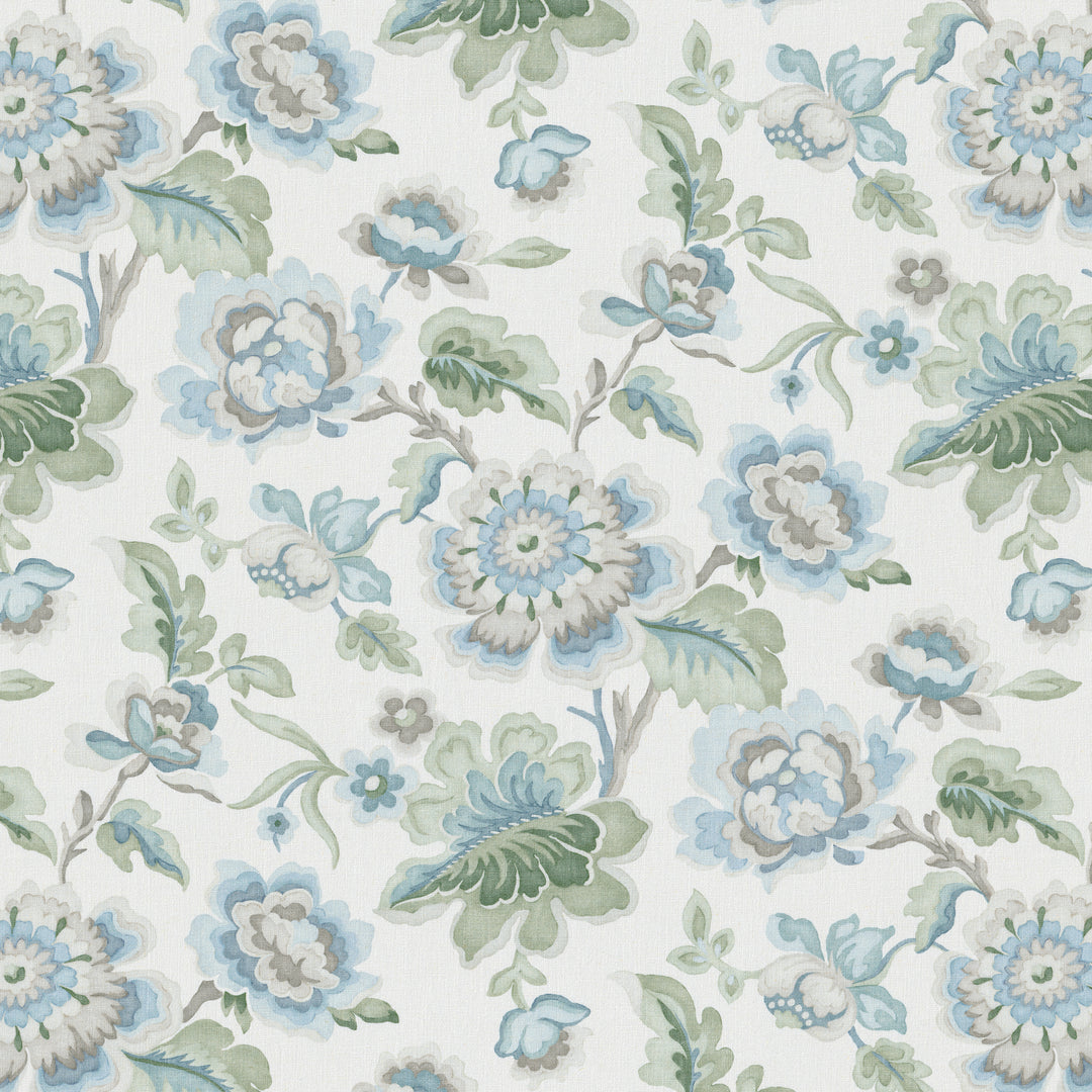 Bloomfield Print - Seamist 2026106.153.0 by Lee Jofa Designer Fabric