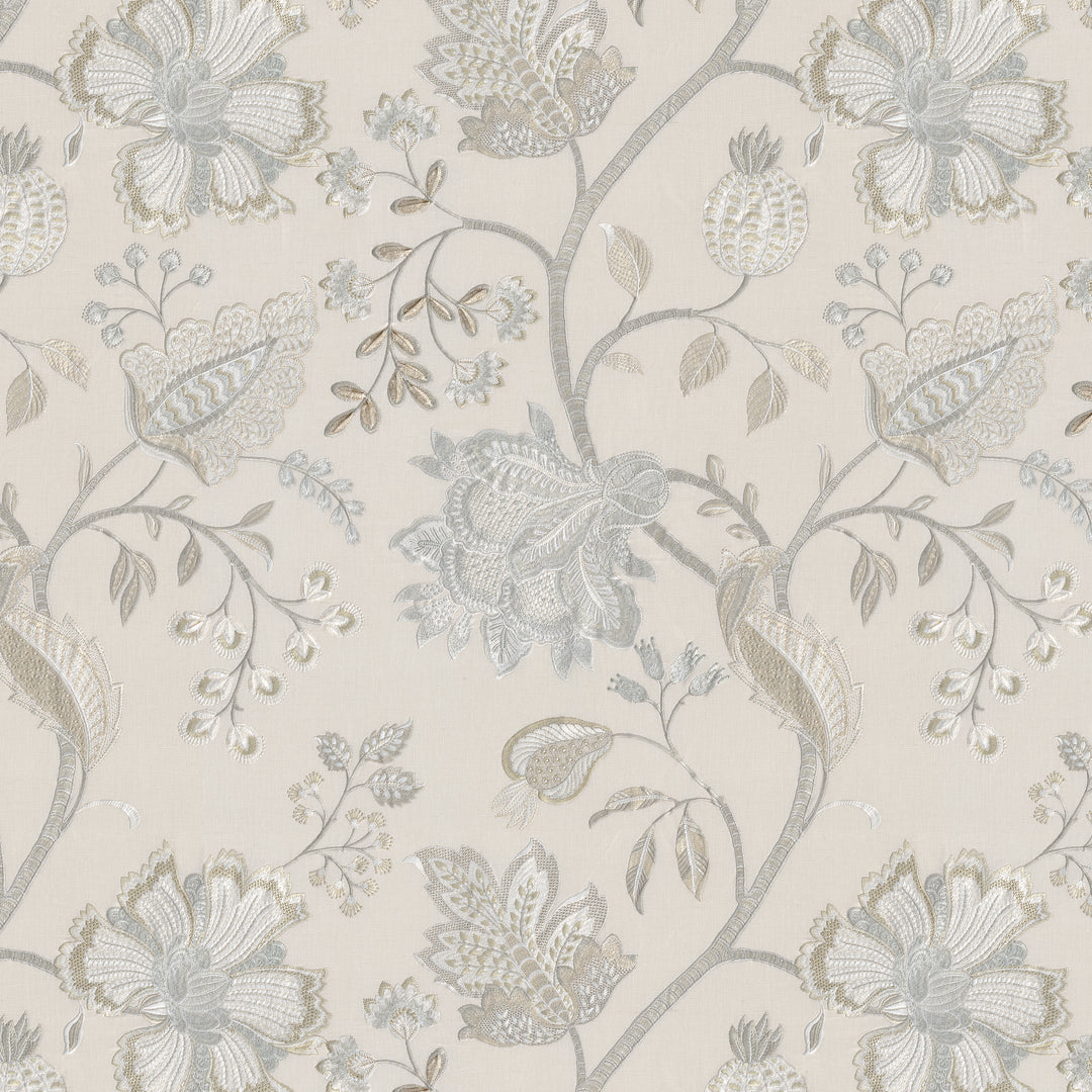 Hinton Hill Emb - Beige 2026108.161.0 by Lee Jofa Designer Fabric