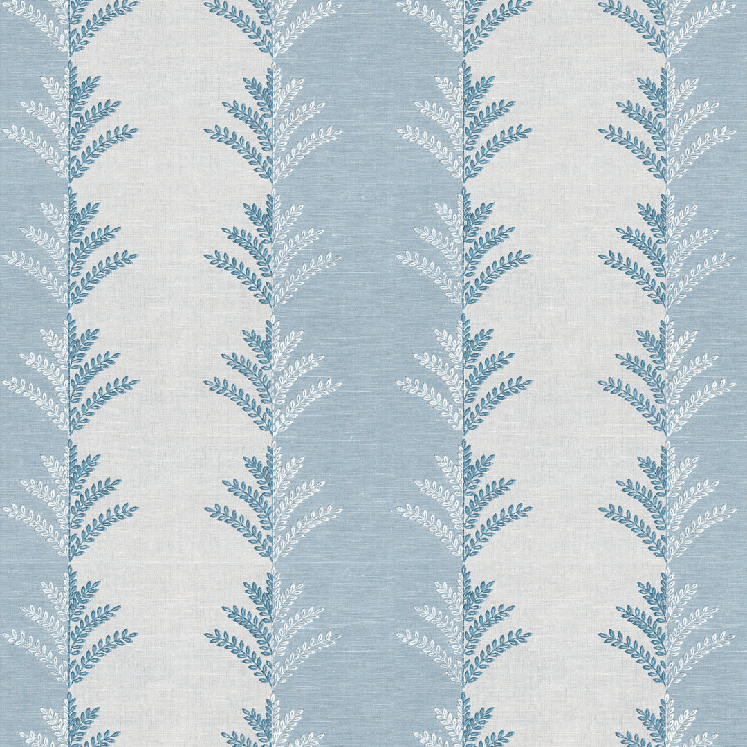 Filaree Emb - Chambray 2026110.15.0 by Lee Jofa Designer Fabric