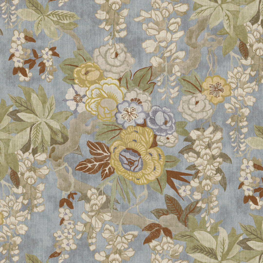Gracie Gardens - Slate 2026130.511.0 by Lee Jofa Designer Fabric