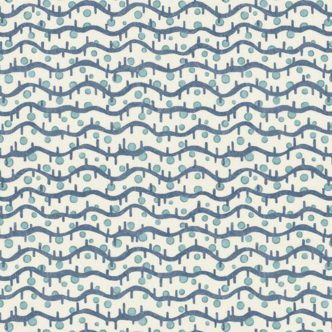 Seedling Print - Ocean 2026134.513.0 by Lee Jofa Designer Fabric