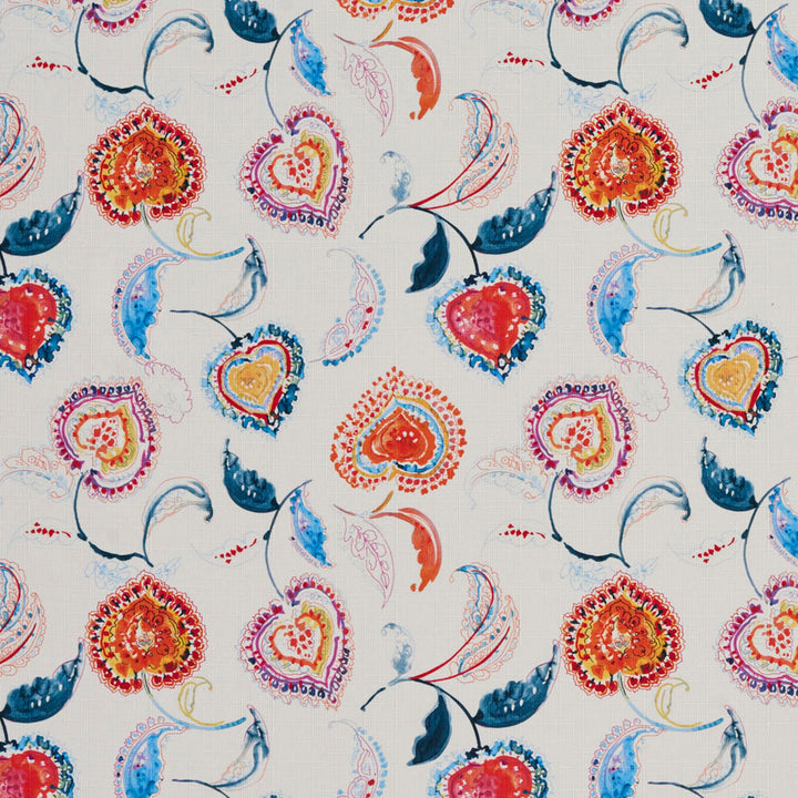 20410-02 by Charlotte Designer Fabric Prints 100% Polyester Asia Exceeds 40,000 Wyzenbeek Rubs (Heavy Duty) Horizontal: 13.5" x Vertical: 13.5" 54 Inches - Swanky Fabrics -