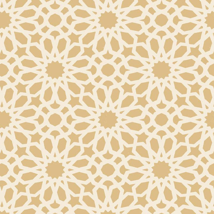 Agadir Screen Mocha 5006641 by Schumacher Designer Wallpaper Ottoman Chic 13.5" - Swanky Fabrics -