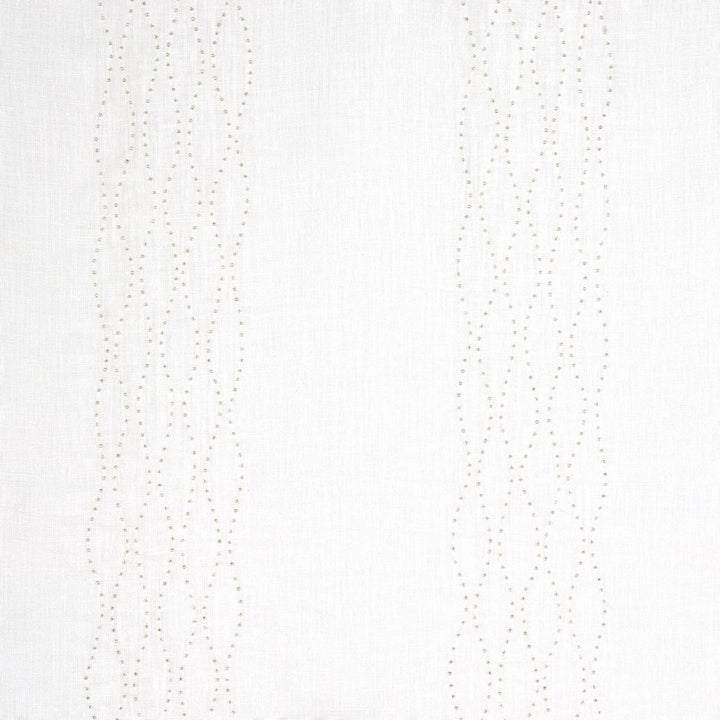 Bella Embroidered Sheer Ivory 67990 by Schumacher Designer Fabric Essentials: Sheers & Casements 9.0" - Swanky Fabrics -