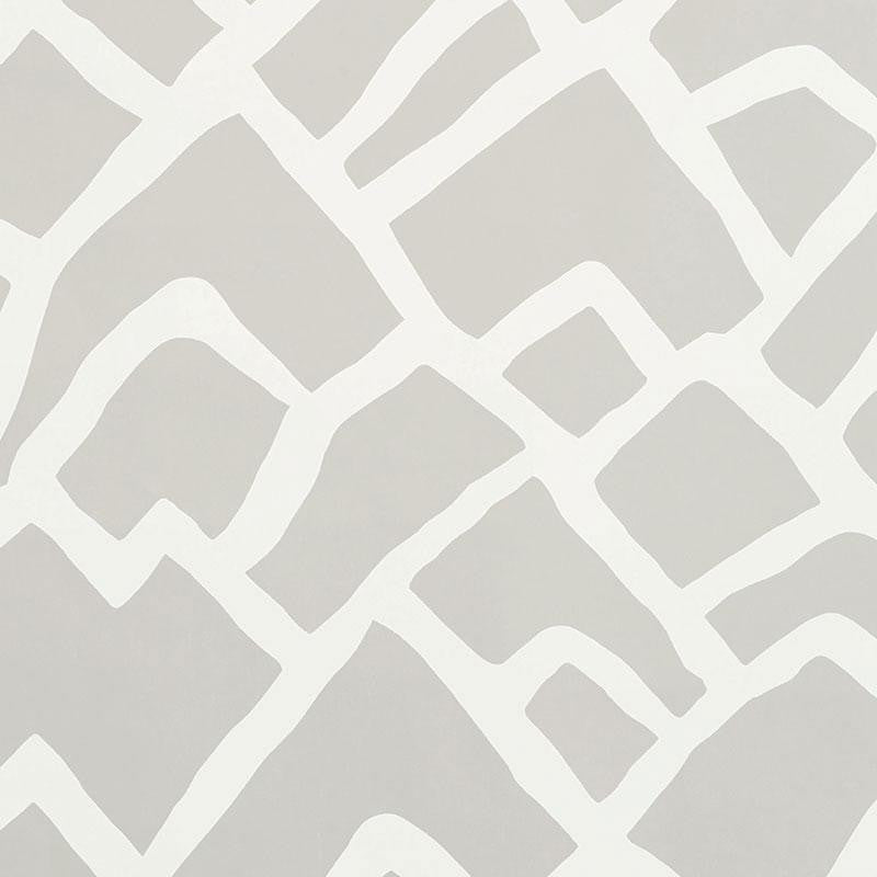 Zimba Fog 5003304 by Schumacher Designer Wallpaper Drawn From Nature 27.0" - Swanky Fabrics -