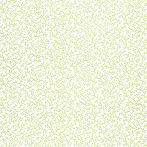 Coral Vine Aloe 5004412 by Schumacher Designer Wallpaper