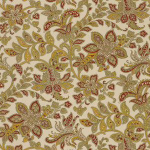 Corsini Paisley Patina 5004071 by Schumacher Designer Wallpaper