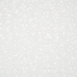 Fiorentina Embroidery Ivory 67820 by Schumacher Designer Fabric