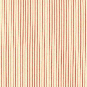 Wellfleet Ticking Stripe Regatta Red 60071 by Schumacher Designer Fabric