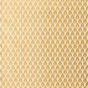 Mughal Leaf Burnished Gilt 5006671 by Schumacher Designer Wallpaper