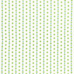 Macaroni Turquoise / Leaf 66262 by Schumacher Designer Fabric