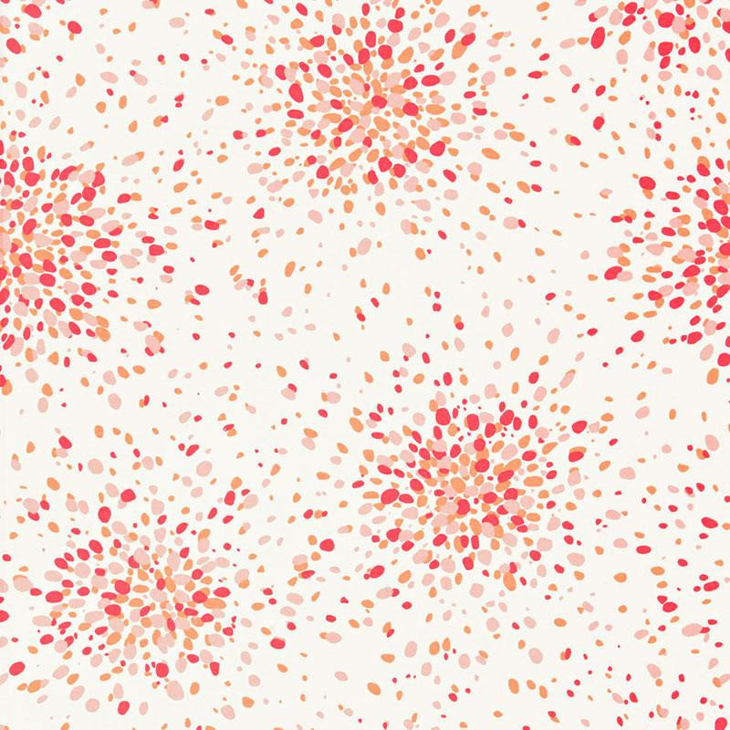 Jelly Bean Pink Lemonade 174941 by Schumacher Designer Fabric Flight Of Fancy 27.0" - Swanky Fabrics -