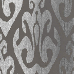 Tokat Graphite 5005982 by Schumacher Designer Wallpaper