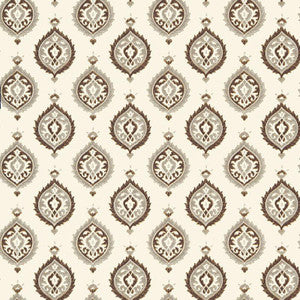Samovar Sepia 5006681 by Schumacher Designer Wallpaper