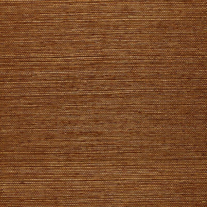 Osan Sisal Dark Camel 529633 by Schumacher Designer Wallpaper Quiet Beauty - Swanky Fabrics -