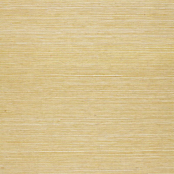 Suwon Sisal Gold 5000762 by Schumacher Designer Wallpaper Quiet Beauty - Swanky Fabrics -