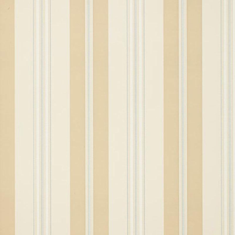 Chalon Stripe Vanilla 5002480 by Schumacher Designer Wallpaper Simply Charming - Swanky Fabrics -
