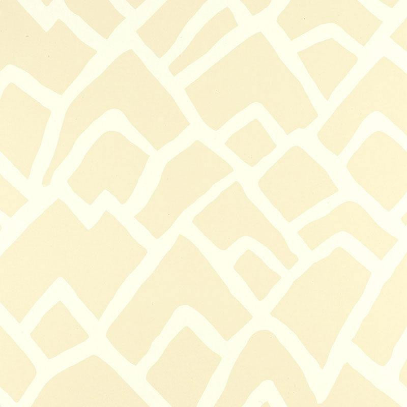 Zimba Natural 5003303 by Schumacher Designer Wallpaper Avant Garde 27.0" - Swanky Fabrics -
