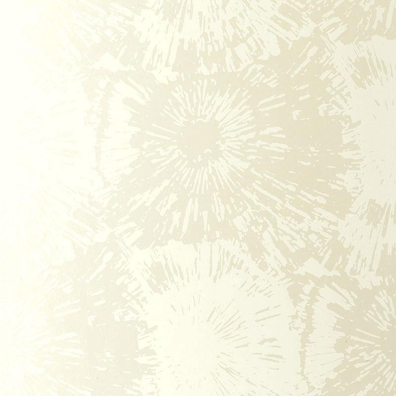 Fireworks White Opal 5003311 by Schumacher Designer Wallpaper Exuberant Prints 27.0" - Swanky Fabrics -