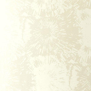 Fireworks White Opal 5003311 by Schumacher Designer Wallpaper