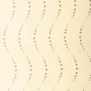 Bubbles Cream 5003420 by Schumacher Designer Wallpaper