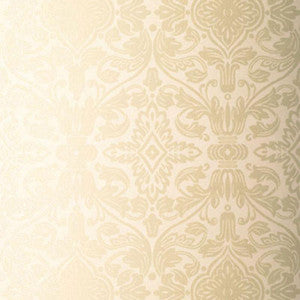 Varenna Damask Sand 5003600 by Schumacher Designer Wallpaper