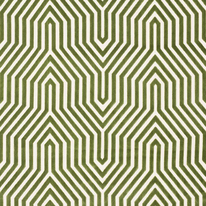 Vanderbilt Velvet Lettuce 66193 by Schumacher Designer Fabric Cut & Patterned Velvets 13.88" - Swanky Fabrics -