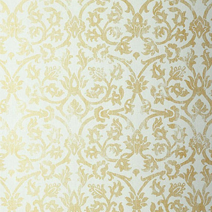 Pellaro Aqua 5003643 by Schumacher Designer Wallpaper Palazzo 27.0" - Swanky Fabrics -