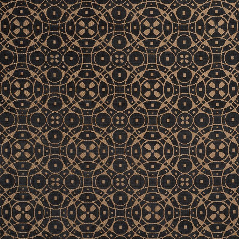 Zodiac Velvet Onyx 72921 by Schumacher Designer Fabric Cut & Patterned Velvets 6.75" - Swanky Fabrics -