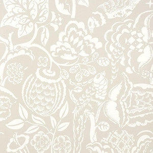 Uccello Stone 5003712 by Schumacher Designer Wallpaper